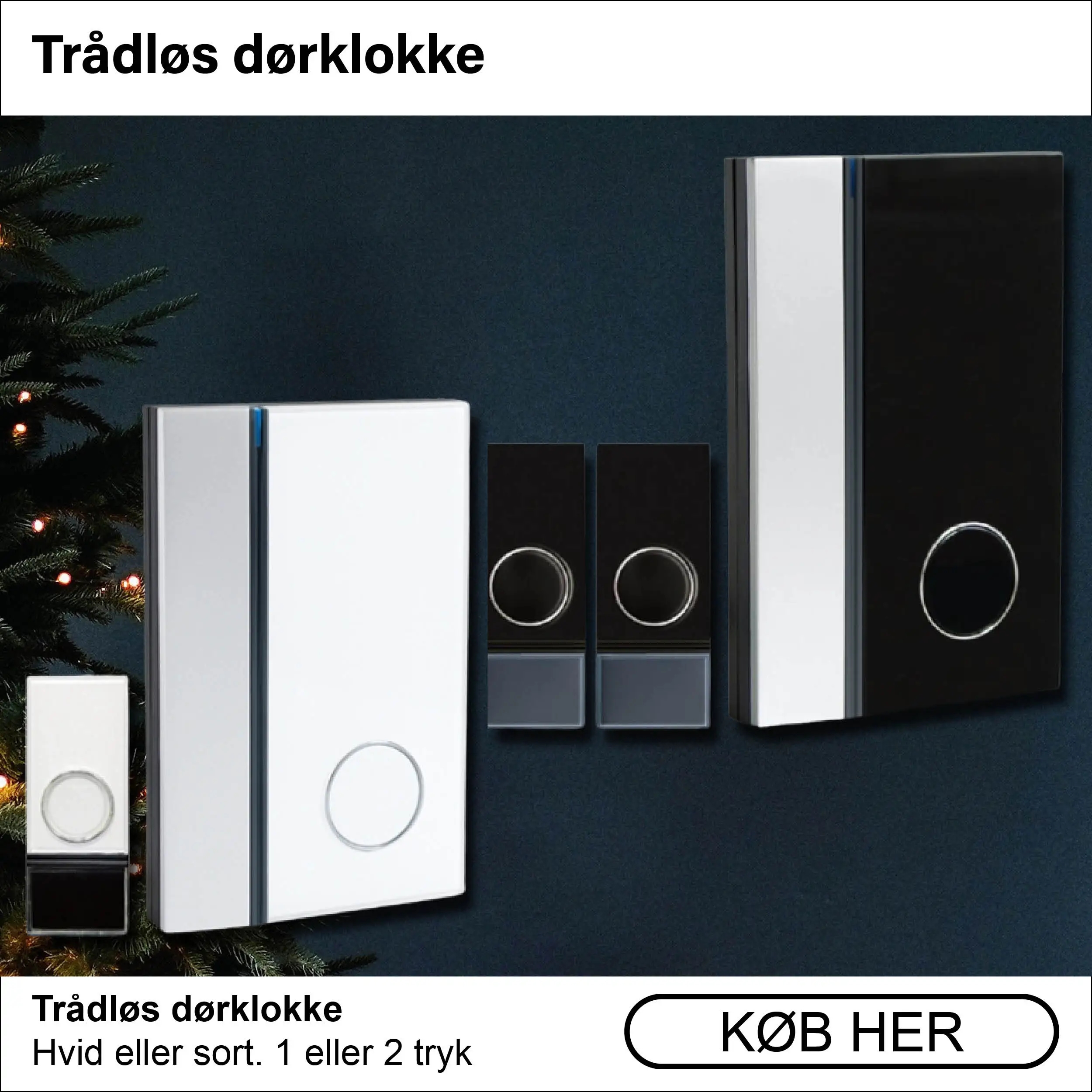 Trådløs dørklokke